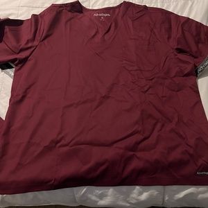 UA Advantage Scrub top STRETCH (Wine)-2XL